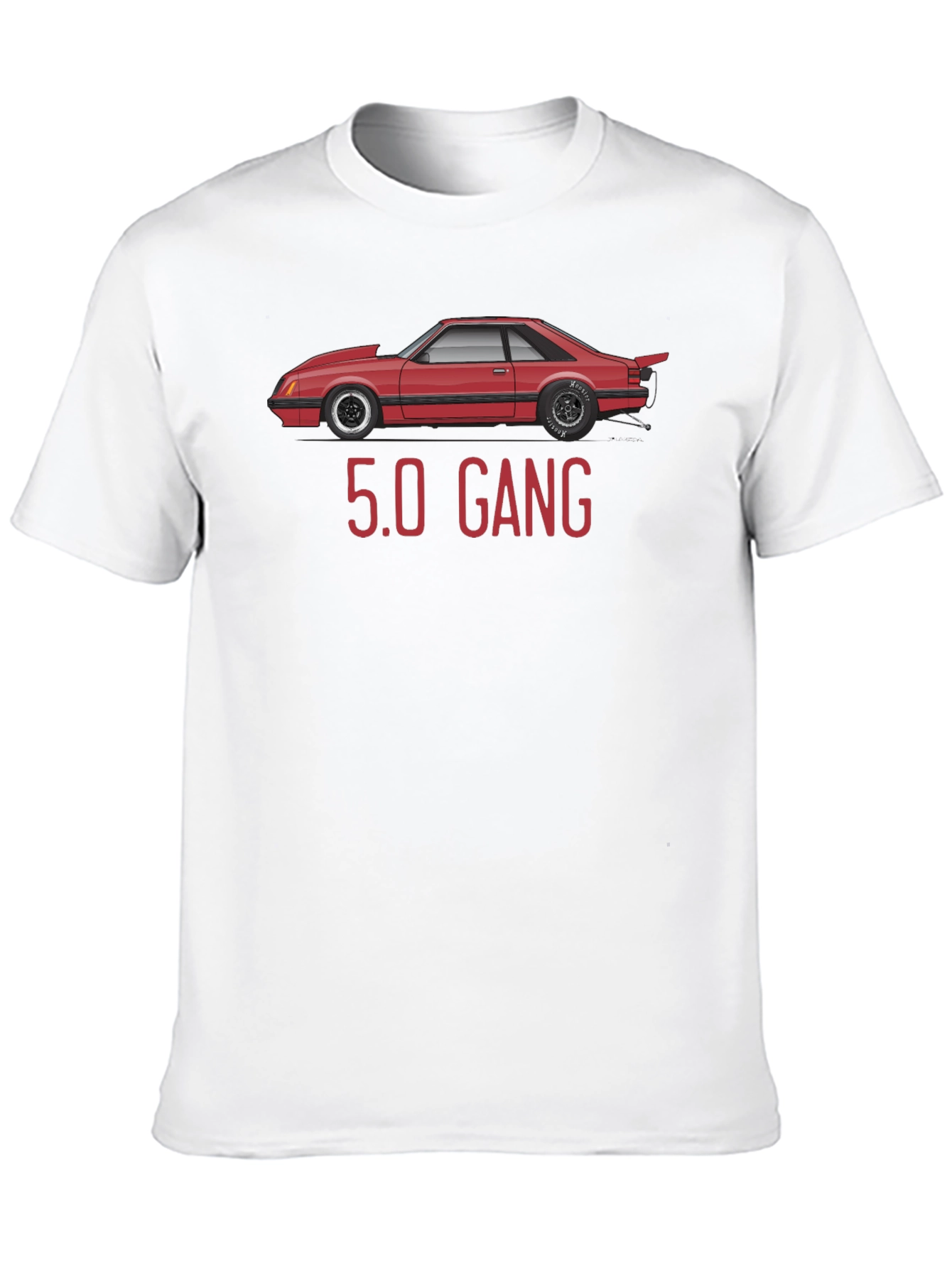 5.0 Gang T-Shirt - Fox Body Mustang Tee