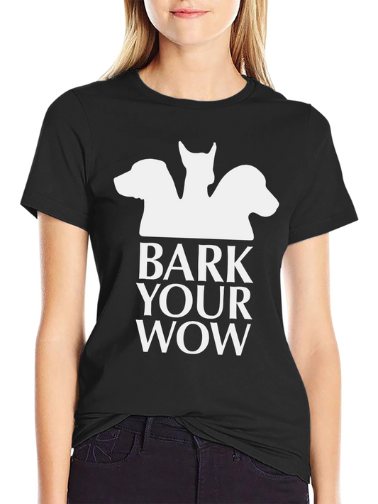Bark Your Wow Graphic Tee - Unique Dog & Cat Design