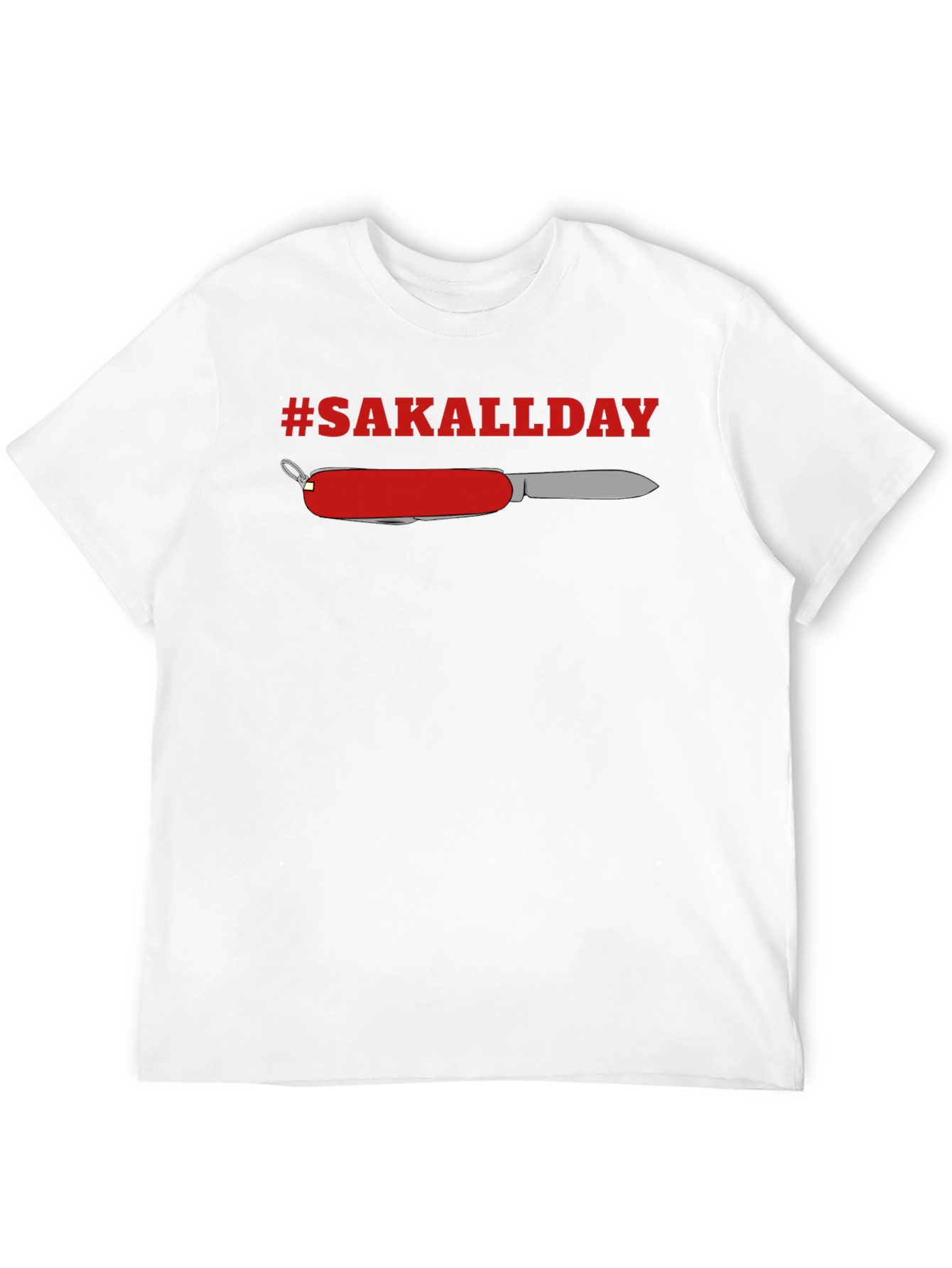 #SAKALLDAY Swiss Army Knife Graphic Tee - Black