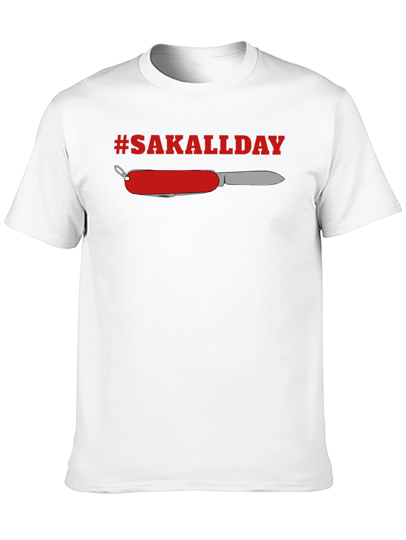 #SAKALLDAY Swiss Army Knife Graphic Tee - Black