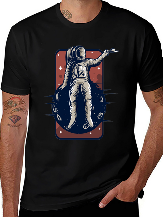 Astronaut Space Graphic T-Shirt