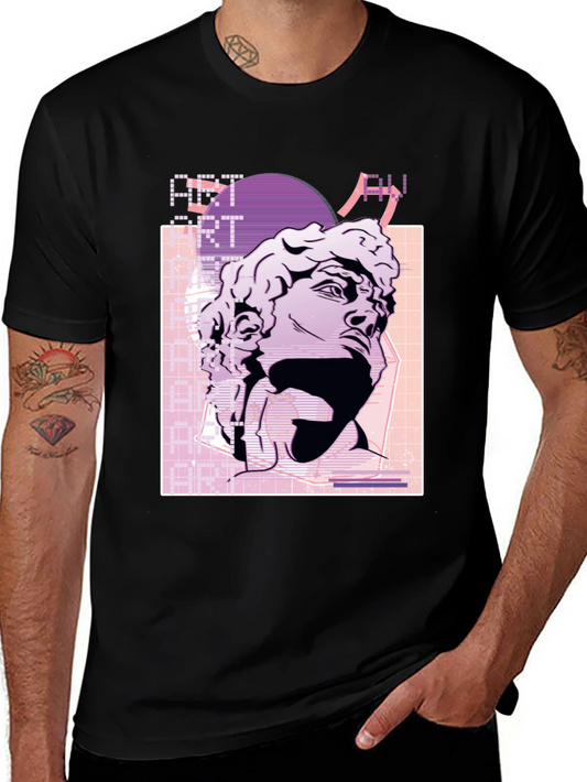 Art Aesthetic Statue Graphic T-Shirt