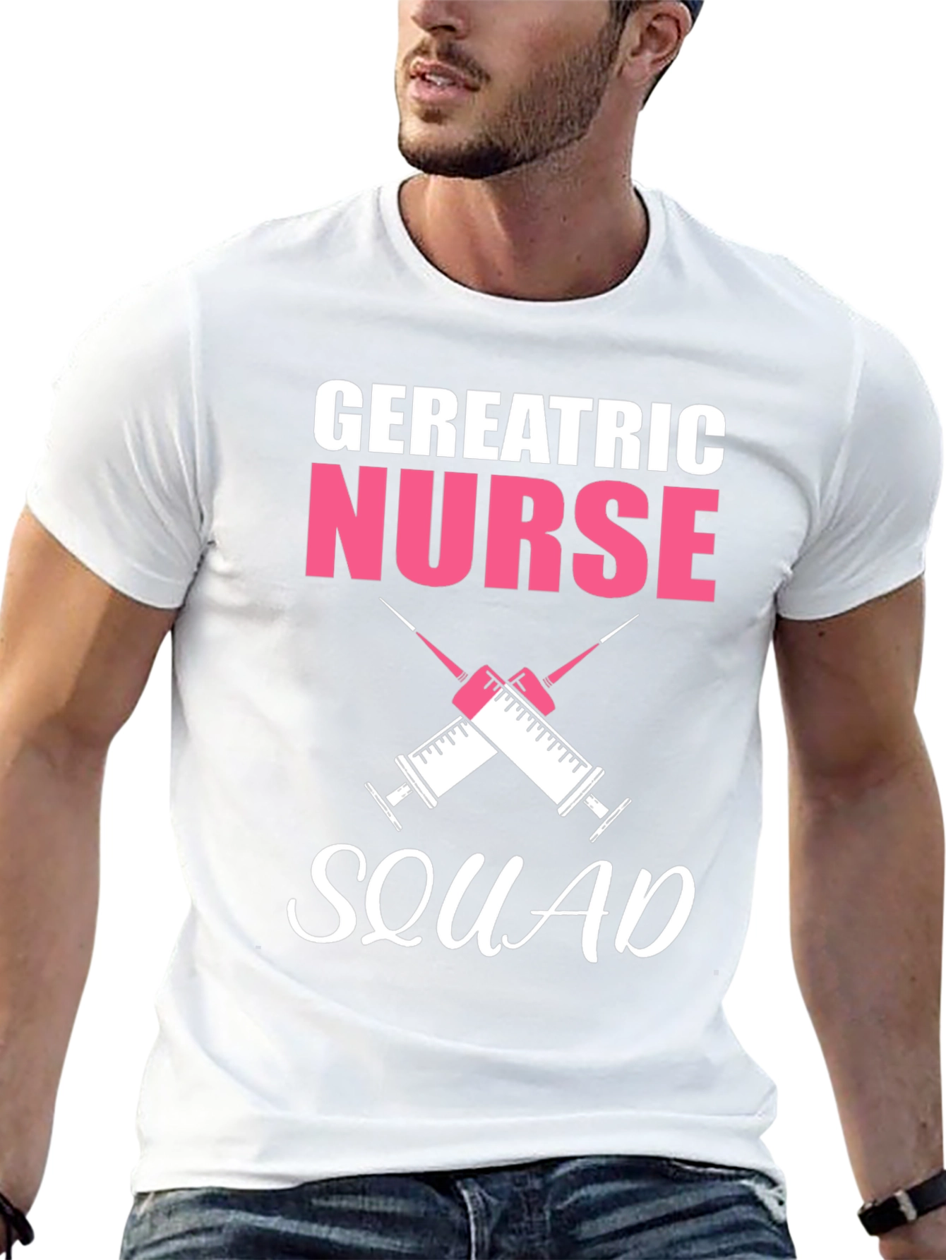 Geriatric Nurse Squad Graphic Tee