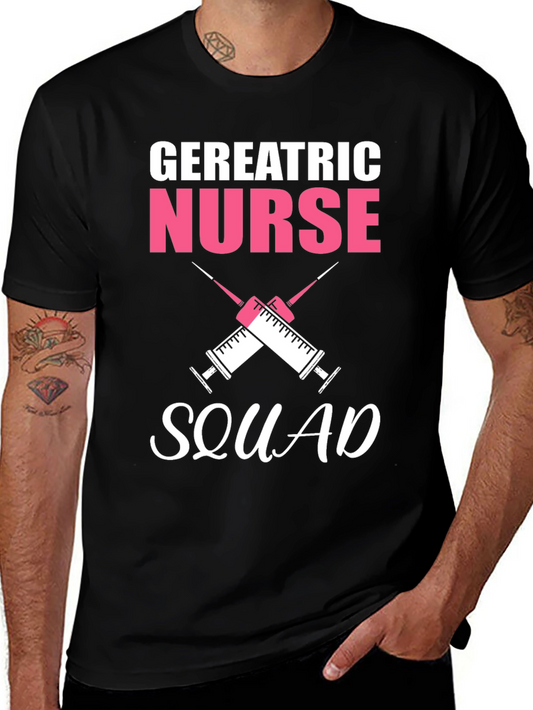 Geriatric Nurse Squad Graphic Tee