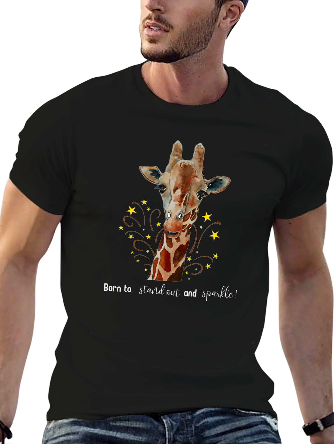Giraffe Sparkle T-Shirt