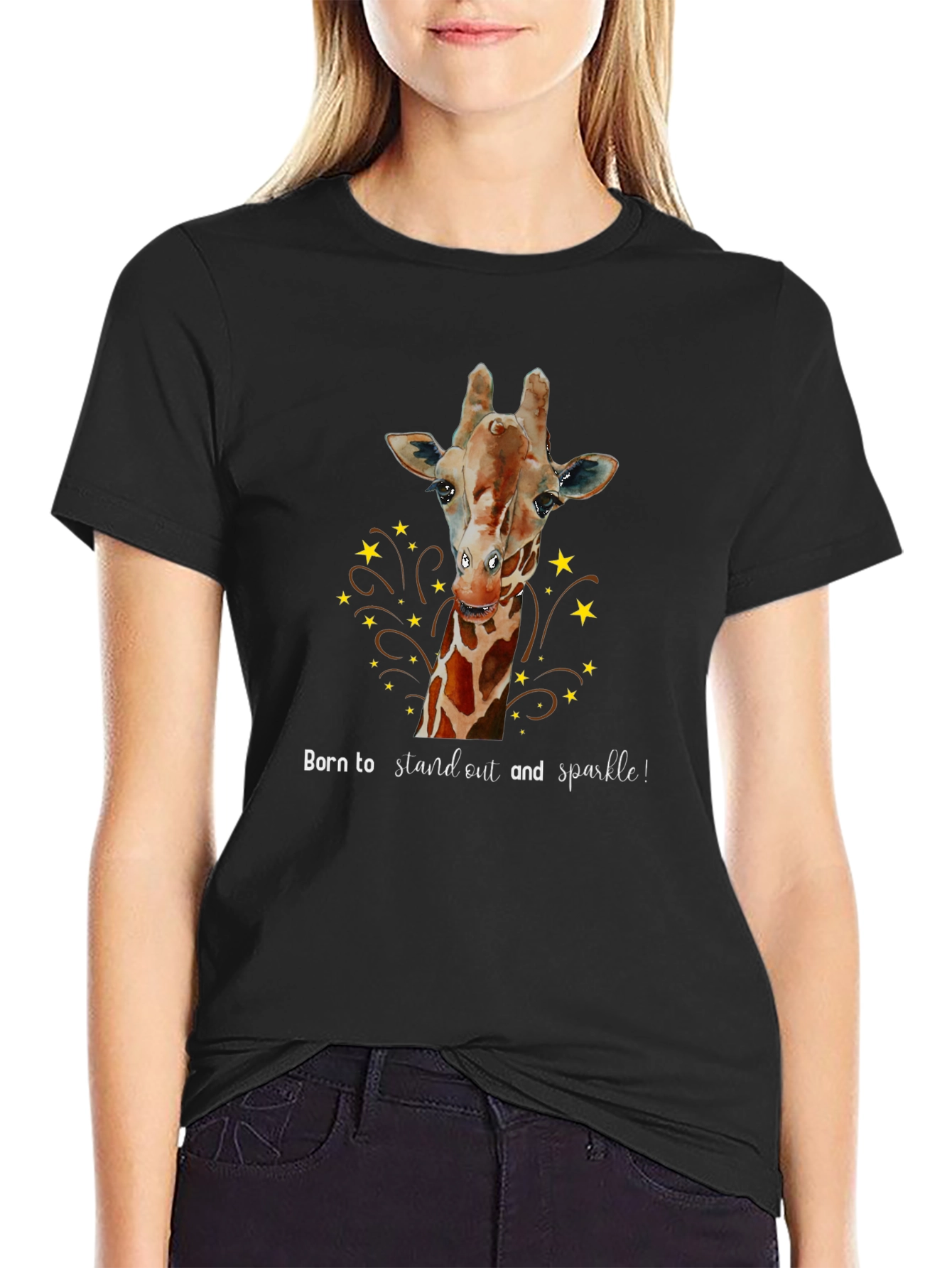 Giraffe Sparkle T-Shirt