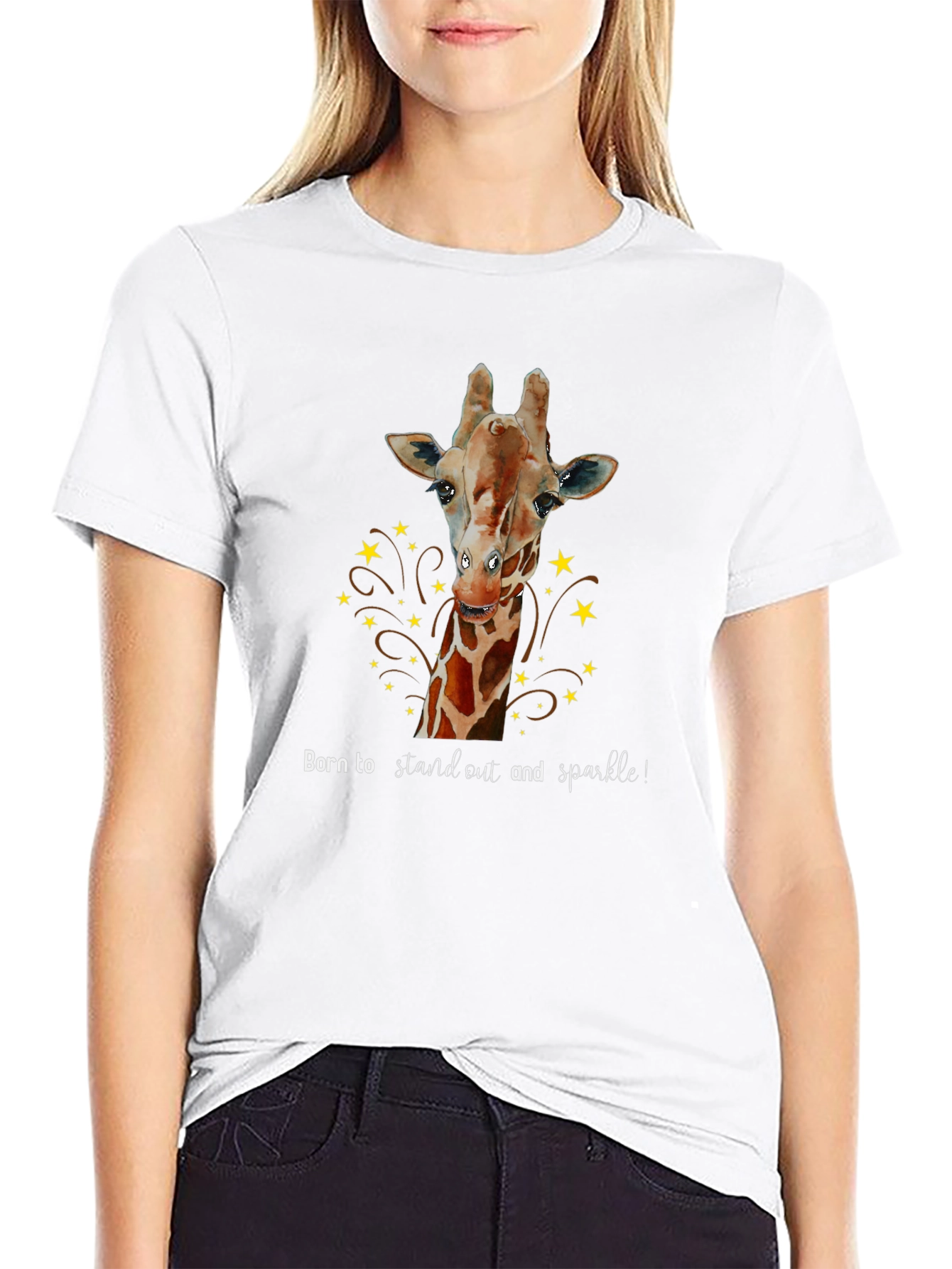 Giraffe Sparkle T-Shirt