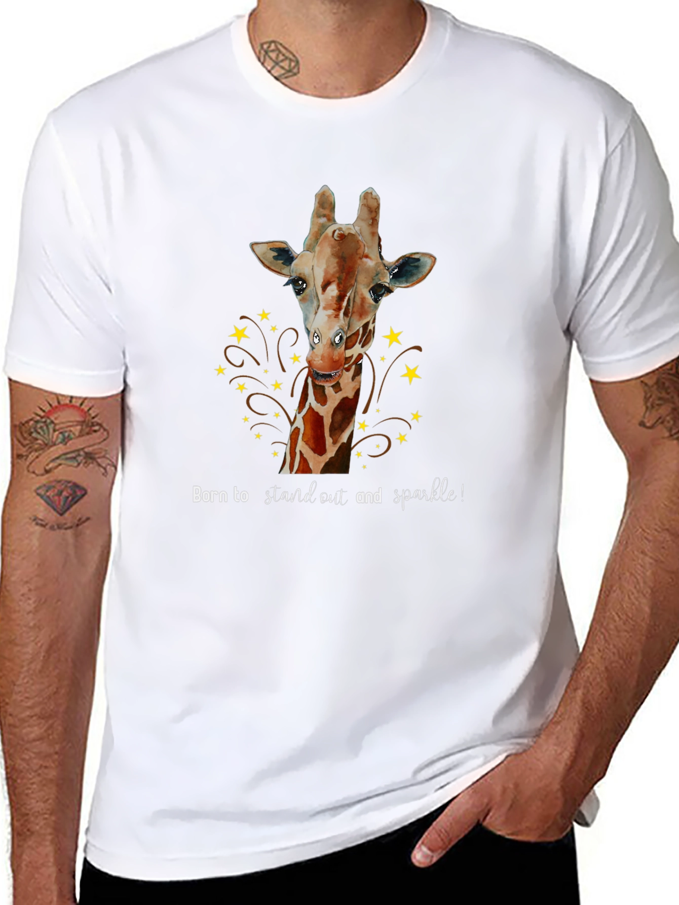 Giraffe Sparkle T-Shirt