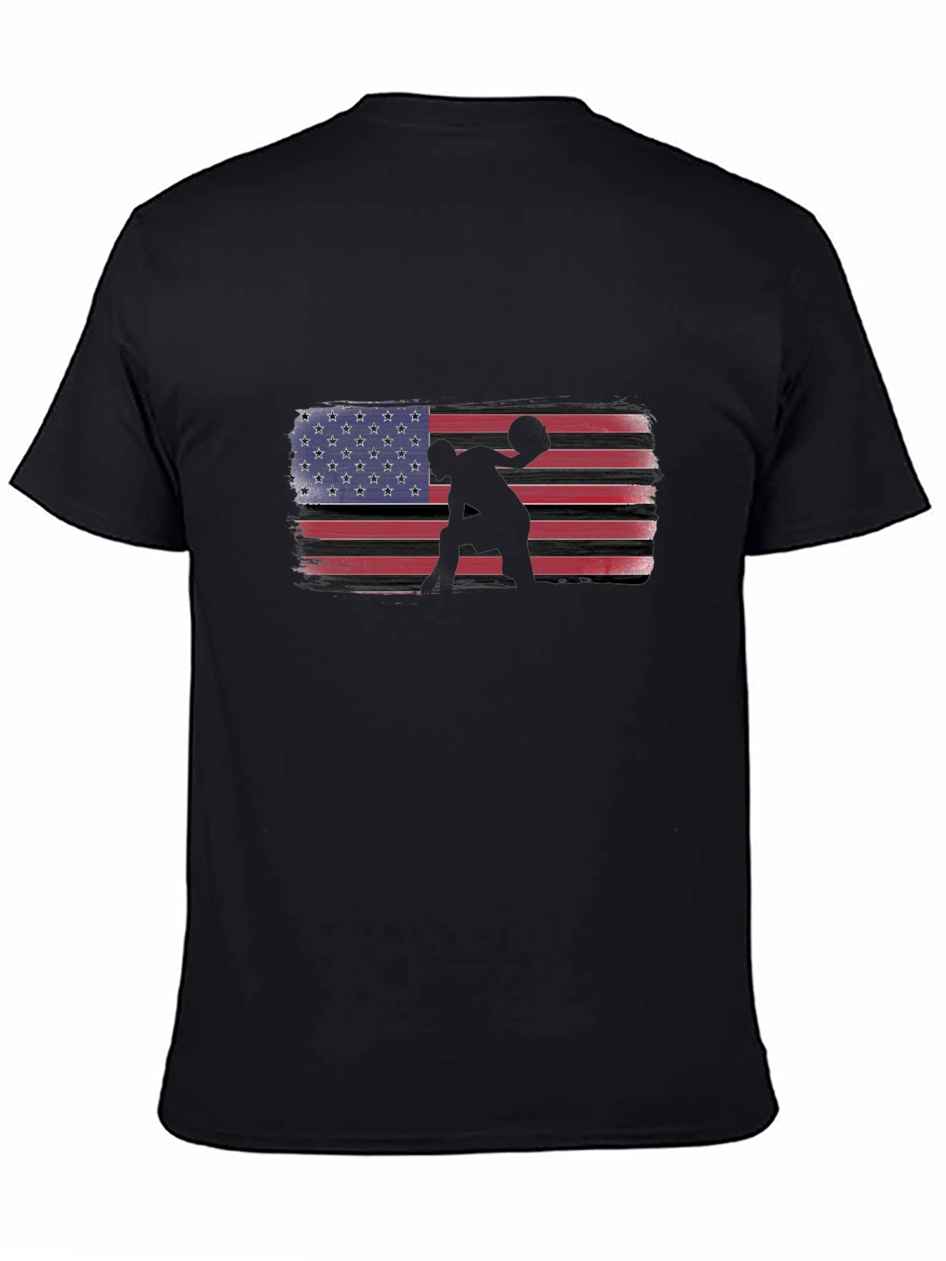 American Flag Basketball T-Shirt