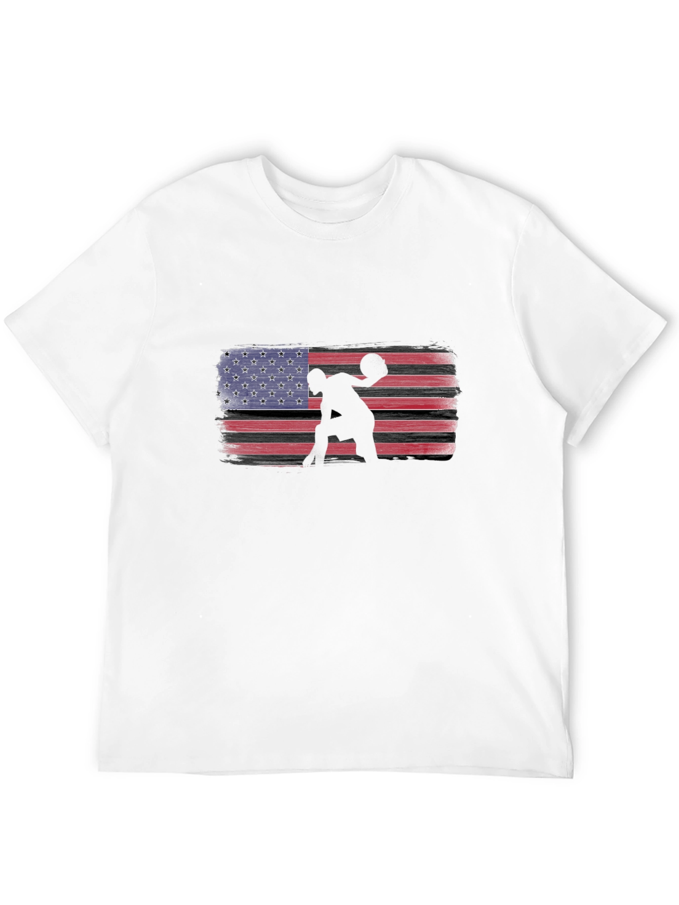 American Flag Basketball T-Shirt