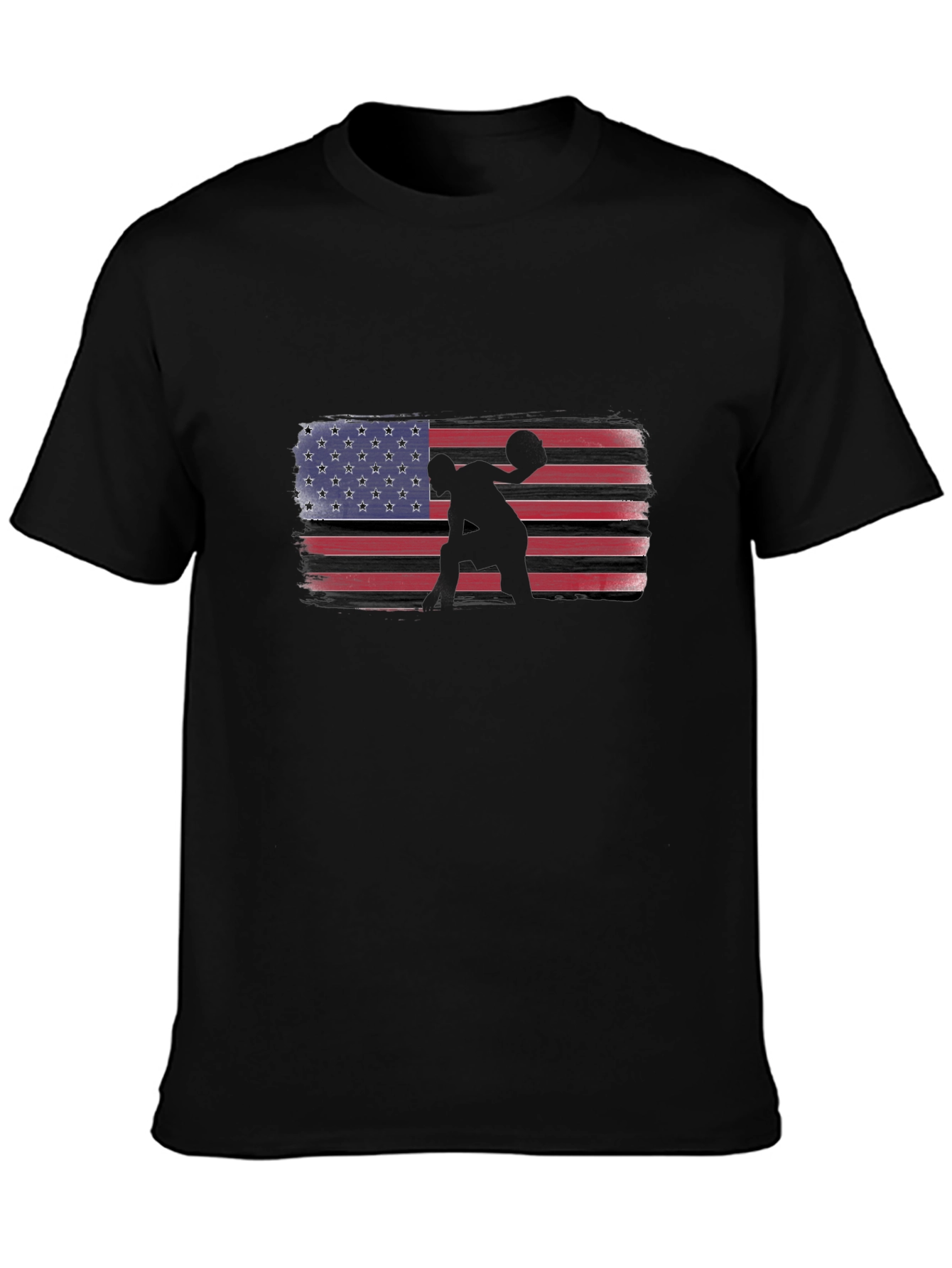 American Flag Basketball T-Shirt
