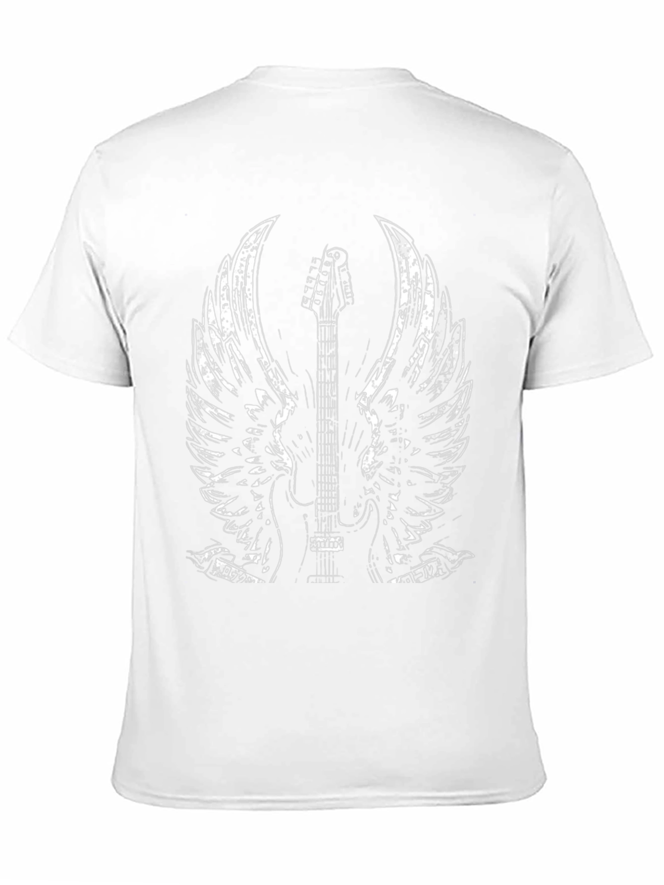 Guitar Wings Graphic Tee - Rocker Style