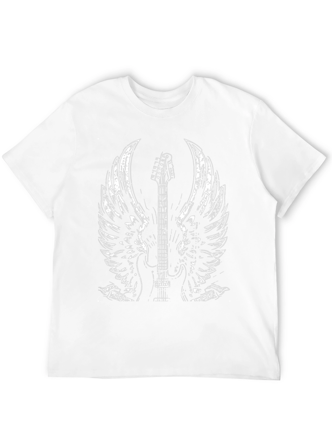 Guitar Wings Graphic Tee - Rocker Style