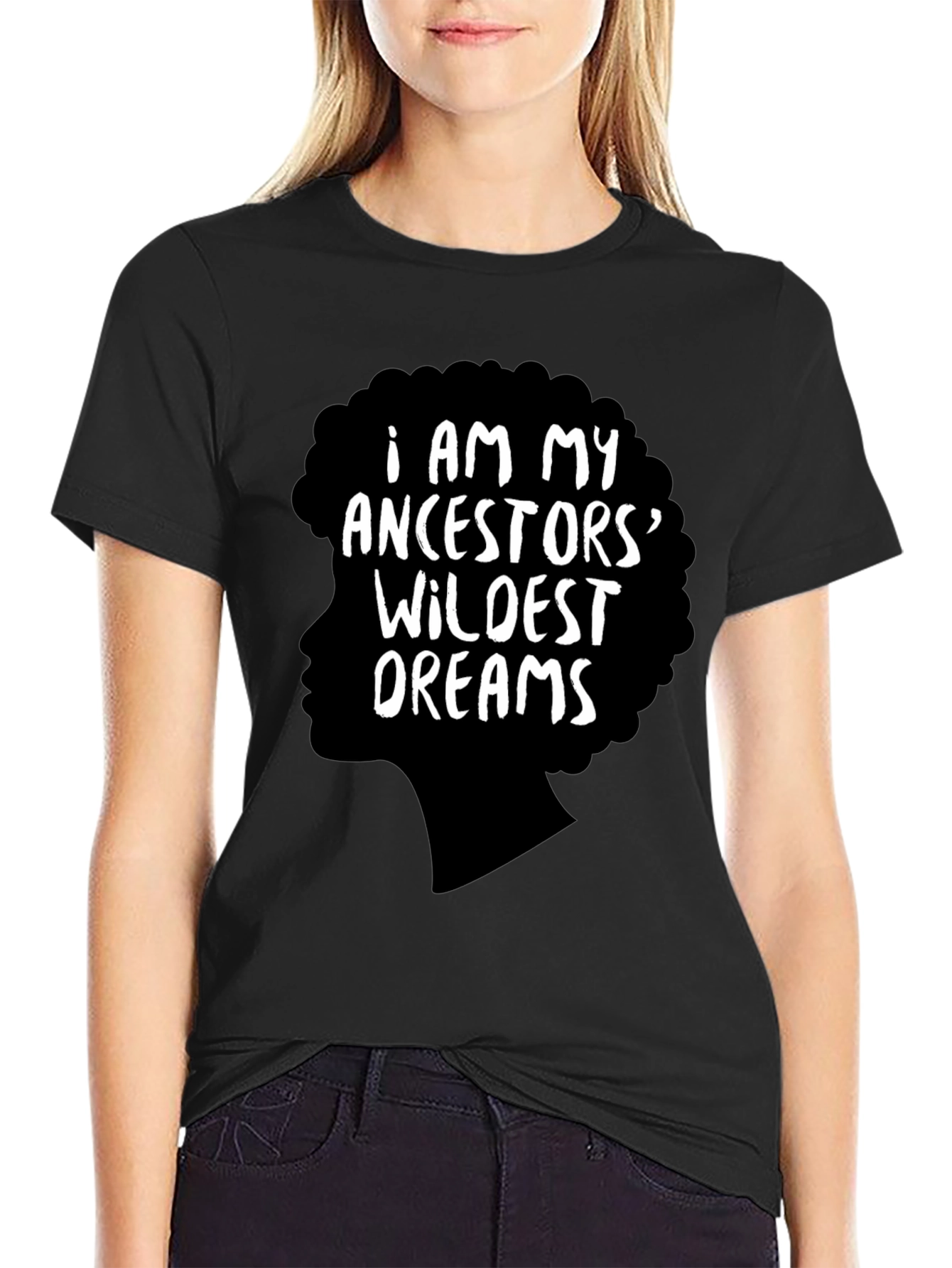 Ancestors Wildest Dreams Black Graphic Tee