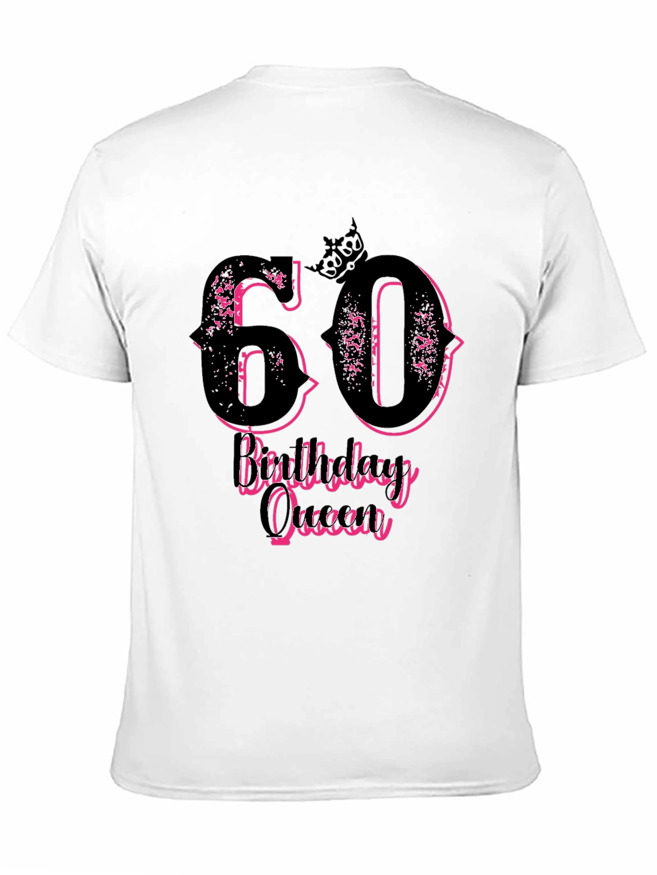 60th Birthday Queen T-Shirt - Stylish & Fun!