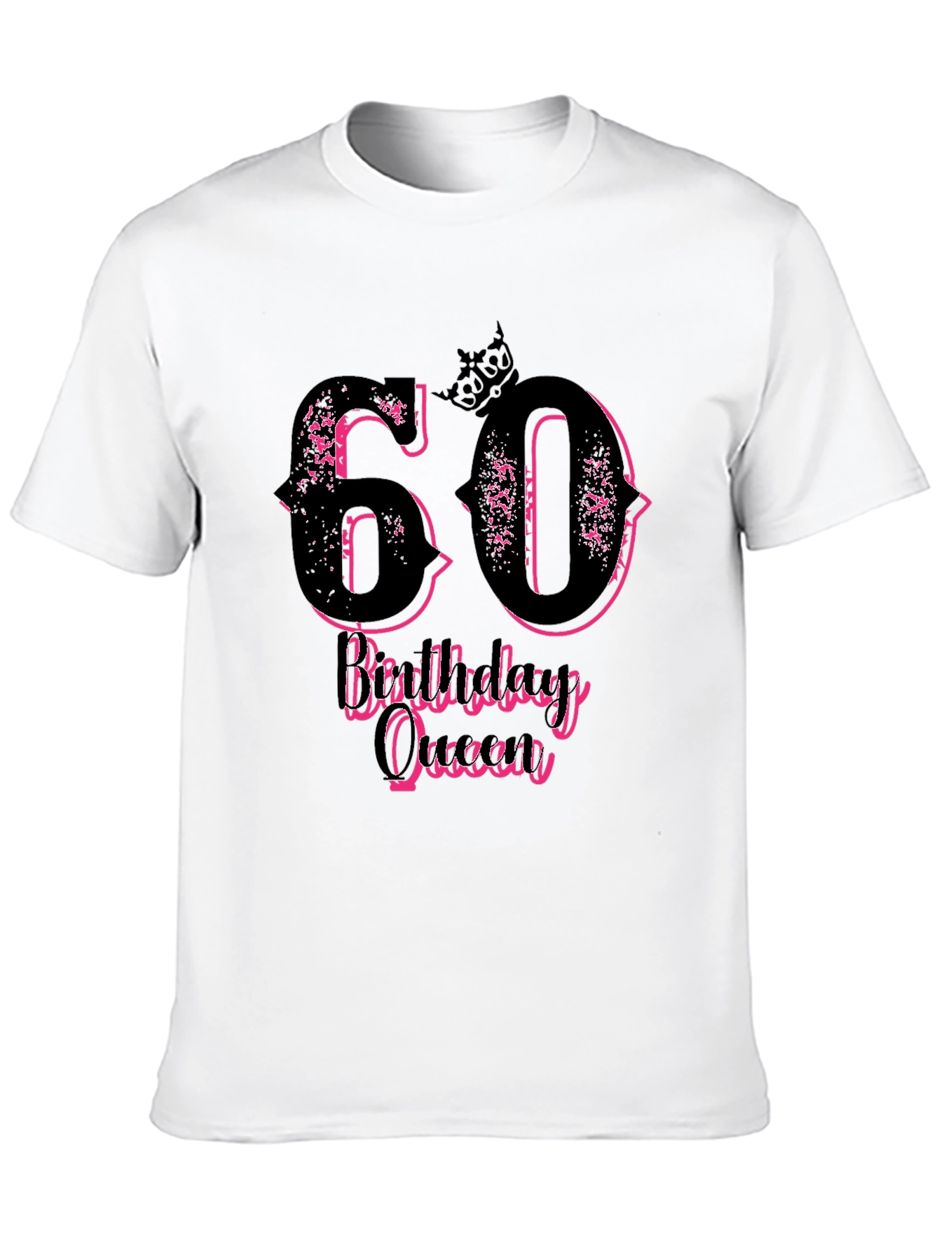 60th Birthday Queen T-Shirt - Stylish & Fun!