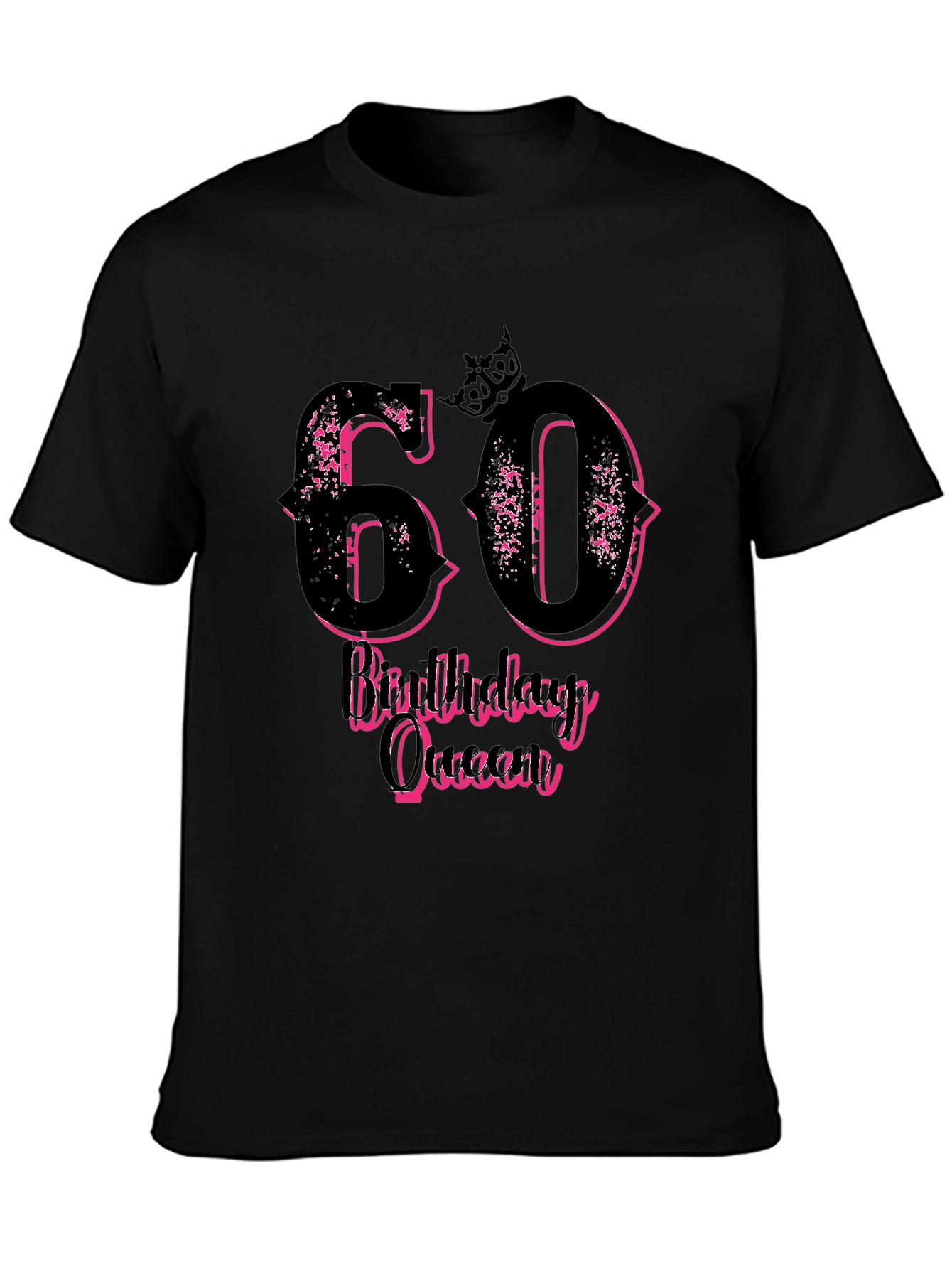 60th Birthday Queen T-Shirt - Stylish & Fun!