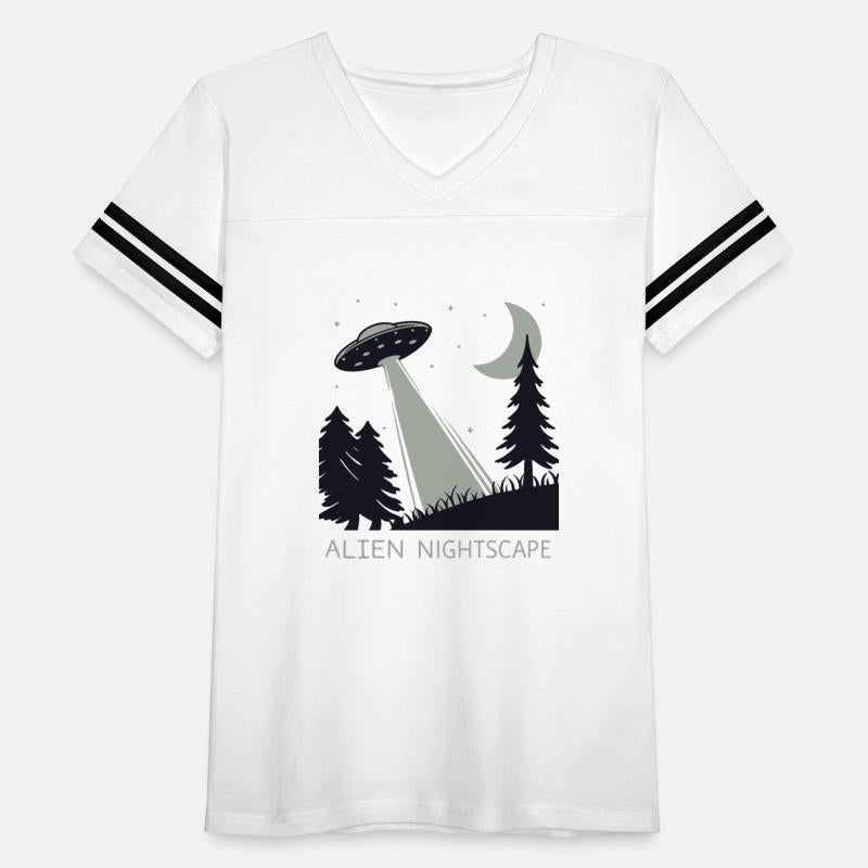 Alien Nightscape – Cosmic Adventure T-Shirt