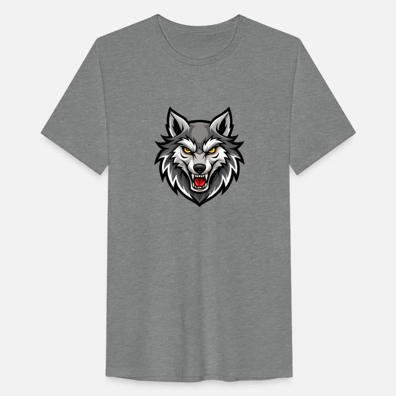 angry wolf