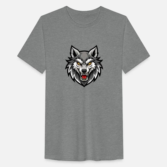 angry wolf