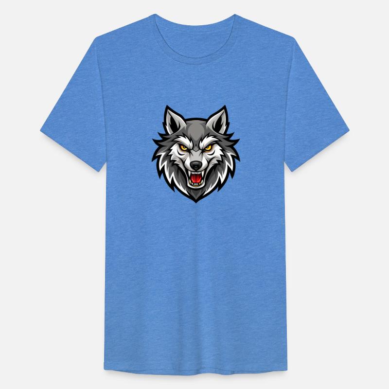 angry wolf