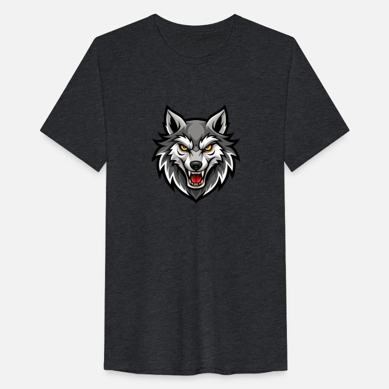 angry wolf