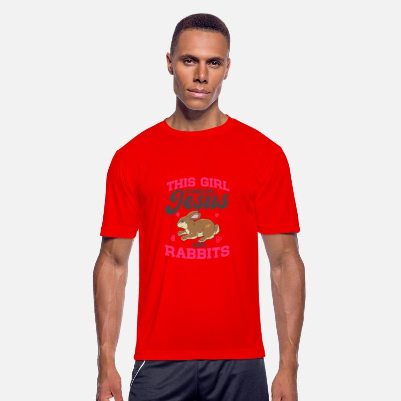 Animal Lover This Girl Runs On Jesus And Rabbits