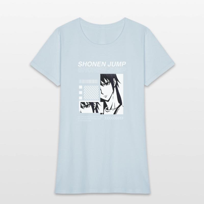 anime character streetware style T shirt Design