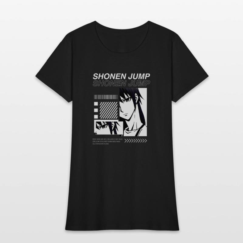 anime character streetware style T shirt Design