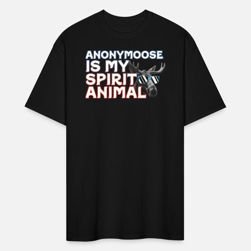 Anonymoose Is My Sprit Animal Cool Moose