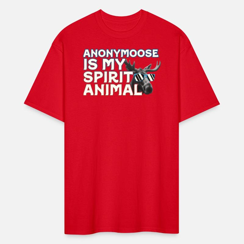 Anonymoose Is My Sprit Animal Cool Moose
