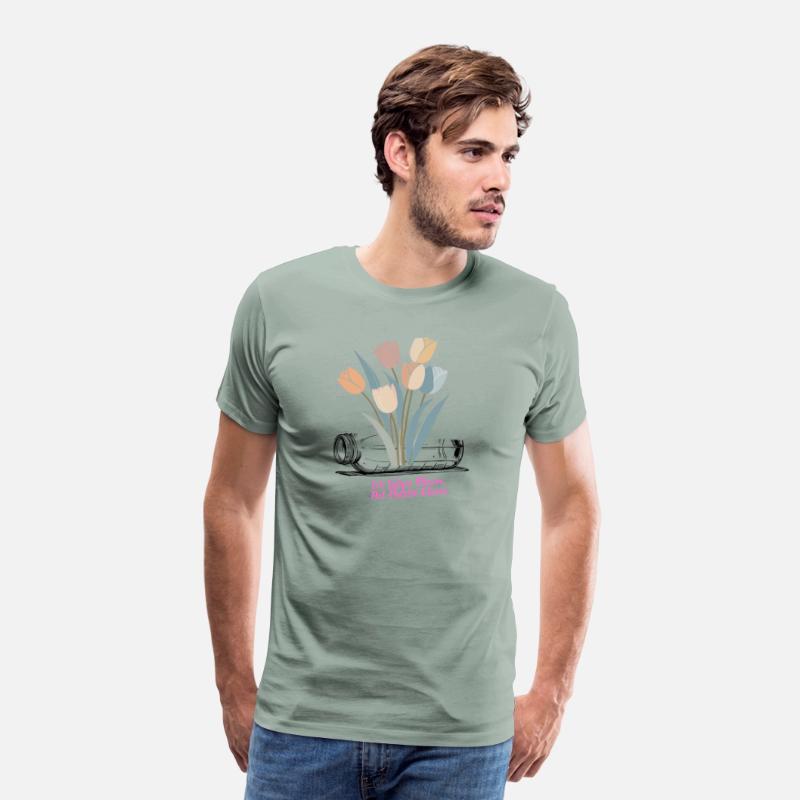Anti Plastic Gloom Eco Floral Message Tee Art