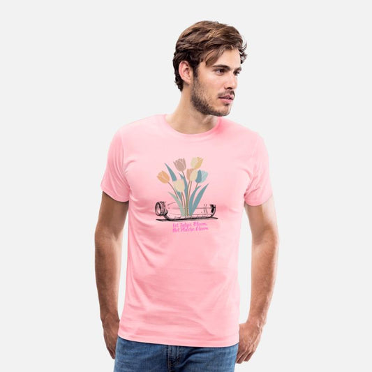 Anti Plastic Gloom Eco Floral Message Tee Art