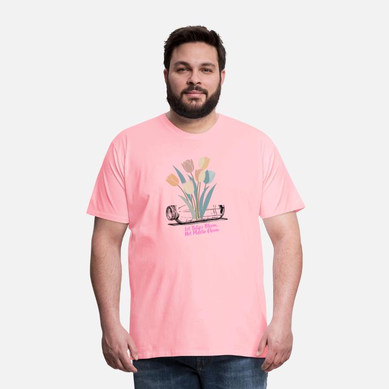 Anti Plastic Gloom Eco Floral Message Tee Art