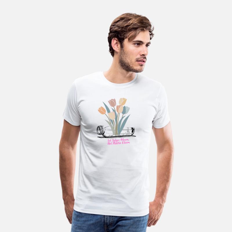 Anti Plastic Gloom Eco Floral Message Tee Art