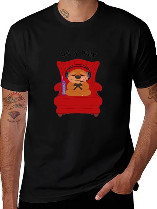 Gamer Sloth T-Shirt - Lets Play