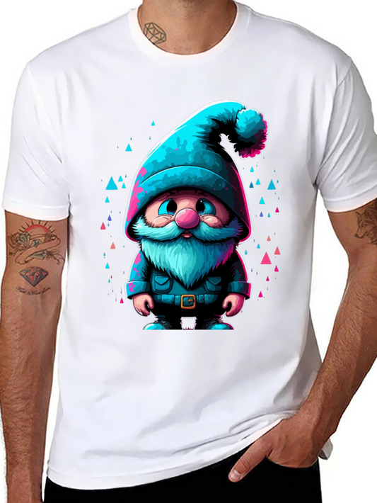 Gnome Graphic Tee - Colorful Fun Design