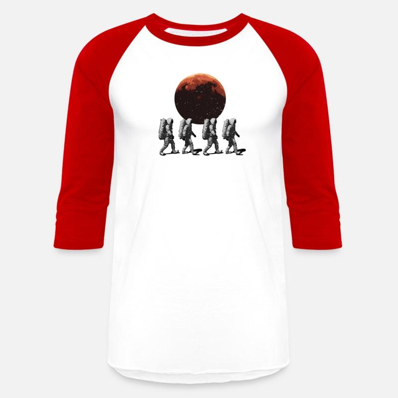 Astronauts In Walking In Space Occupy Mars