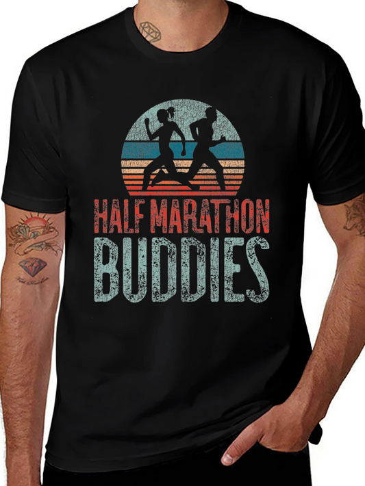 Half Marathon Buddies Graphic T-Shirt
