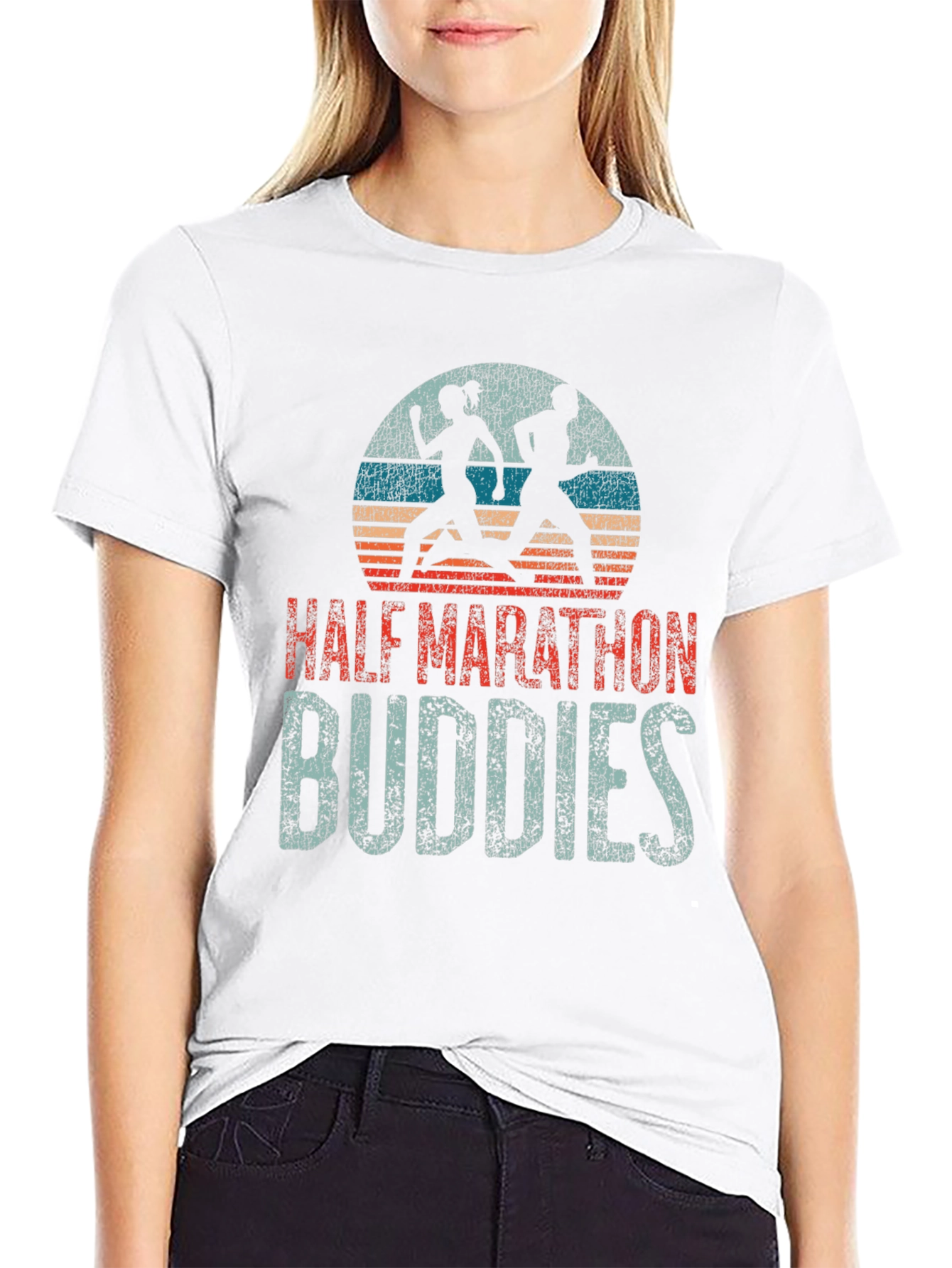 Half Marathon Buddies Graphic T-Shirt