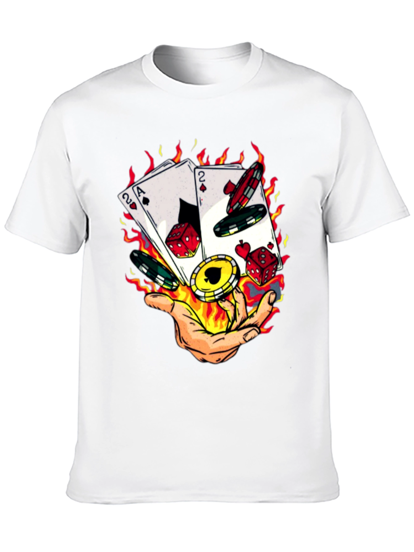 Gamblers Luck Graphic T-Shirt