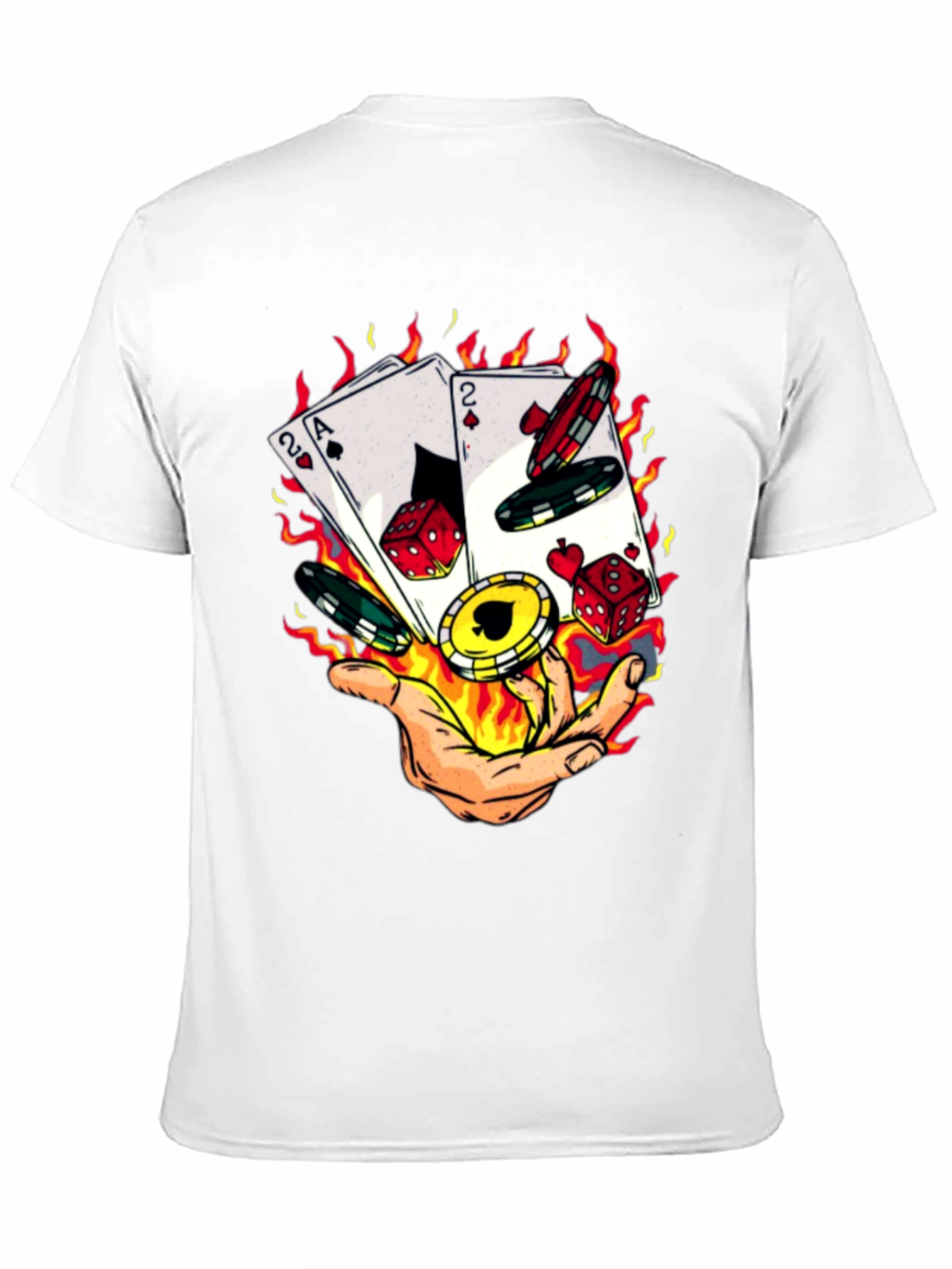 Gamblers Luck Graphic T-Shirt
