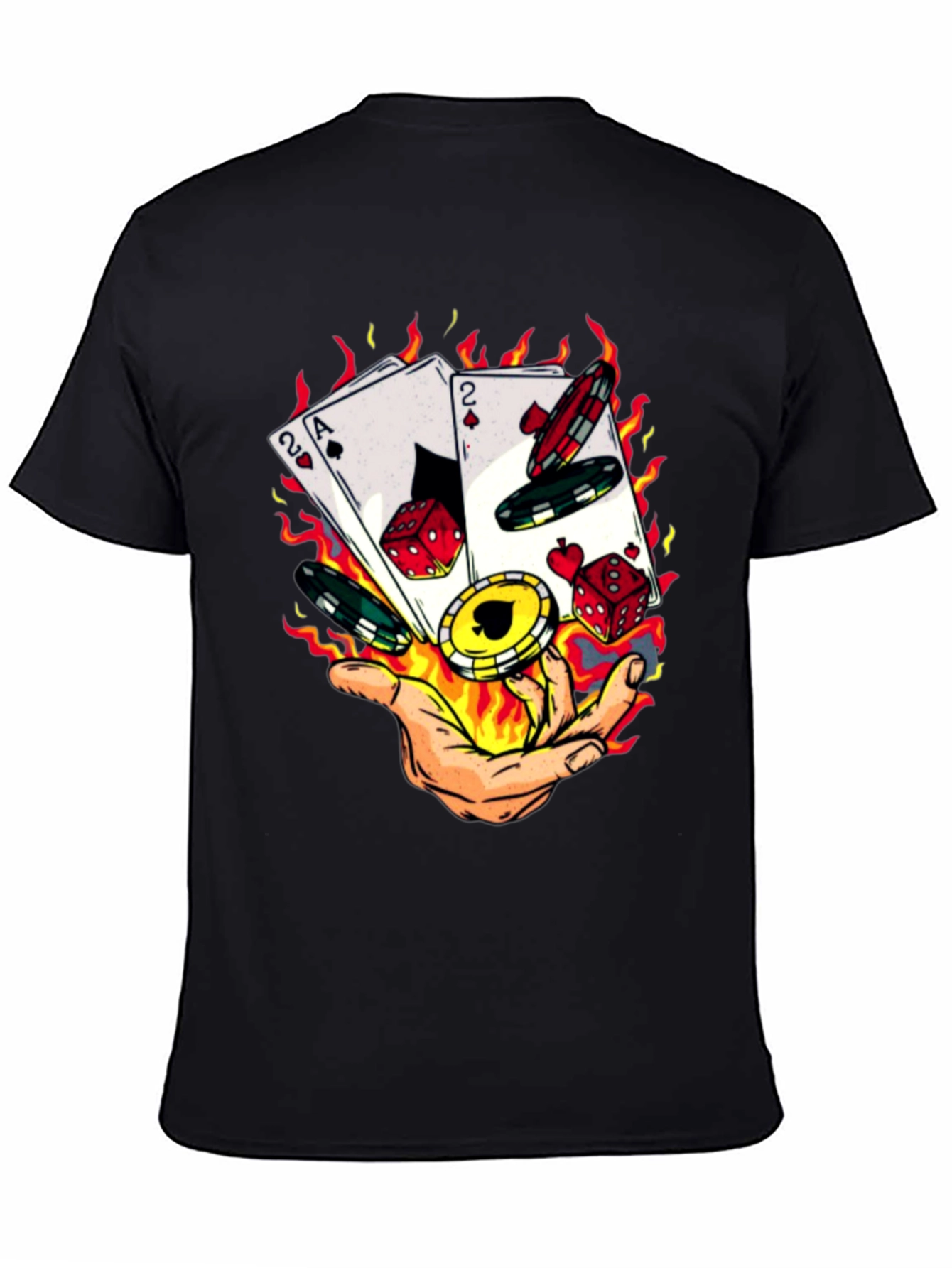 Gamblers Luck Graphic T-Shirt