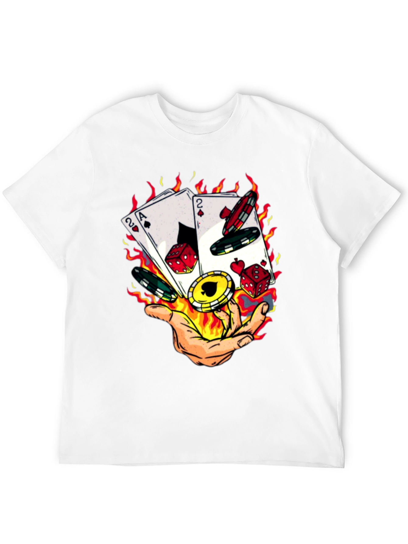 Gamblers Luck Graphic T-Shirt