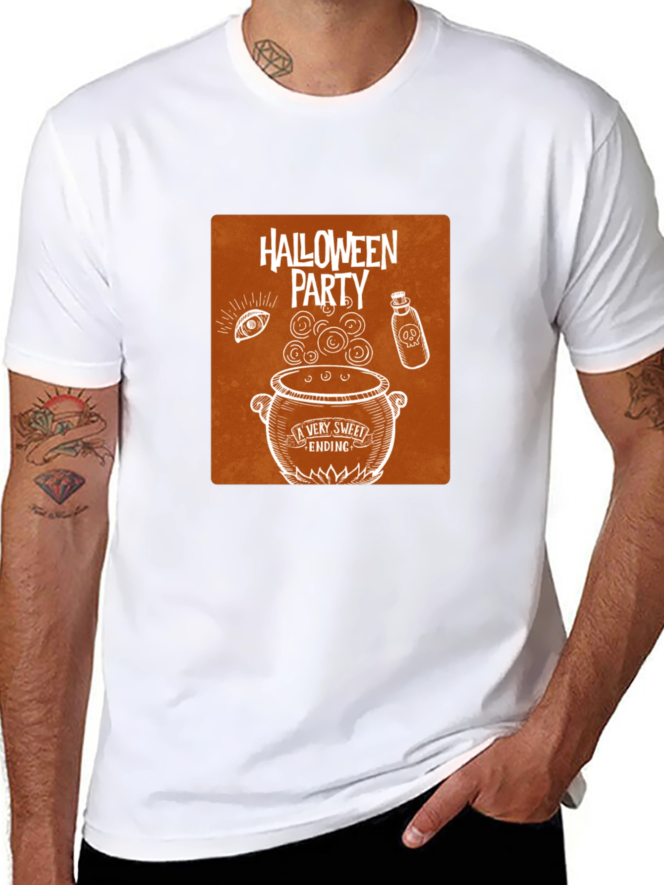 Halloween Party T-Shirt - A Very Sweet Ending
