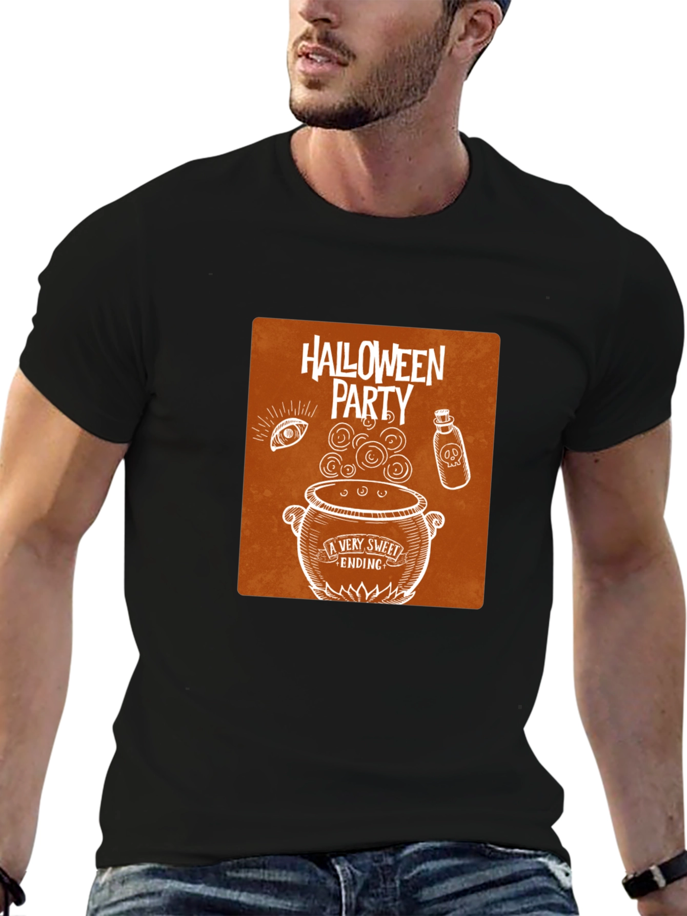 Halloween Party T-Shirt - A Very Sweet Ending
