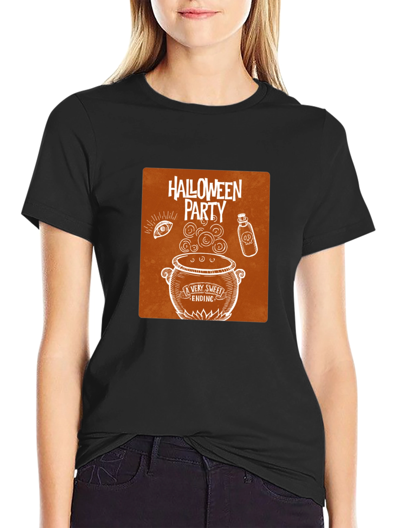 Halloween Party T-Shirt - A Very Sweet Ending