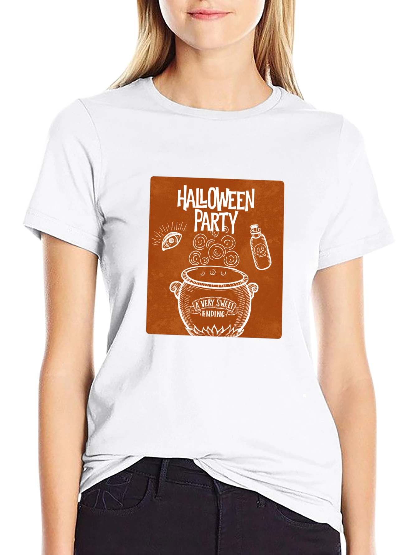 Halloween Party T-Shirt - A Very Sweet Ending