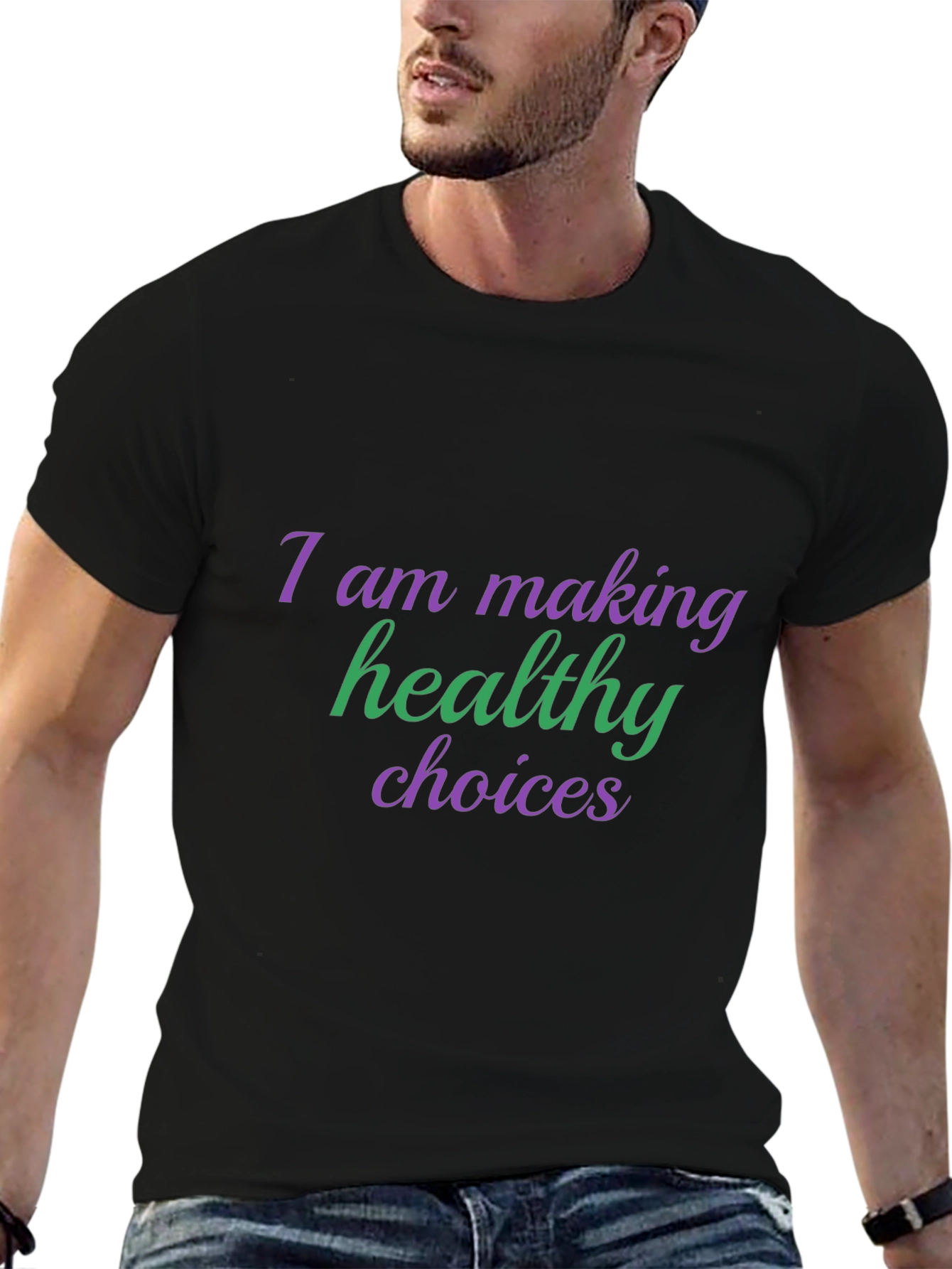 Healthy Choices Black Tee
