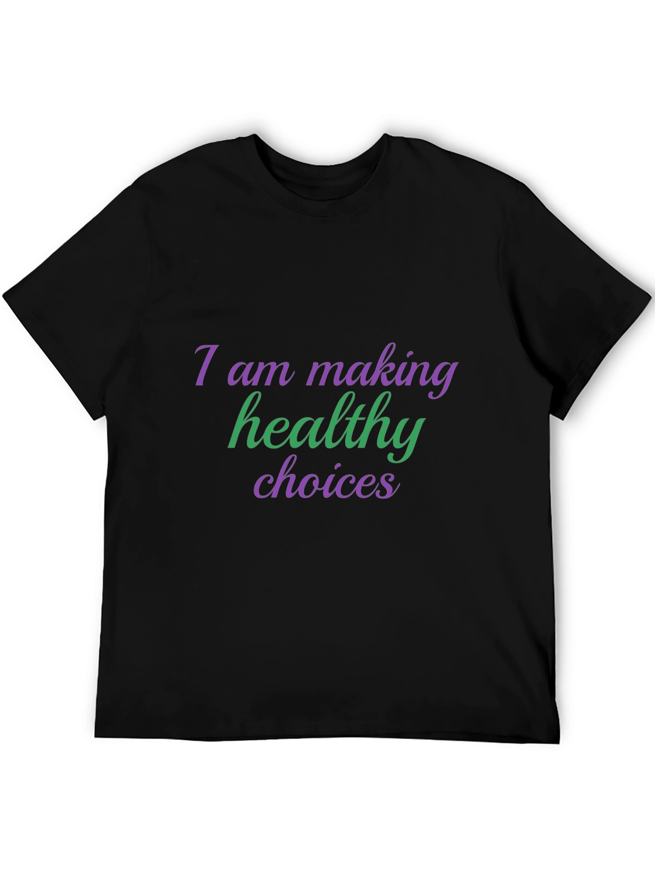 Healthy Choices Black Tee